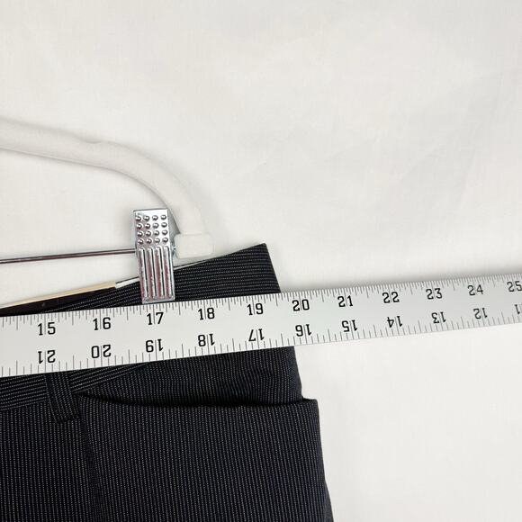 New Lane Bryant Pinstripe Wide Leg Pleated Trousers Formal Business Pants 18 - Picture 4 of 13